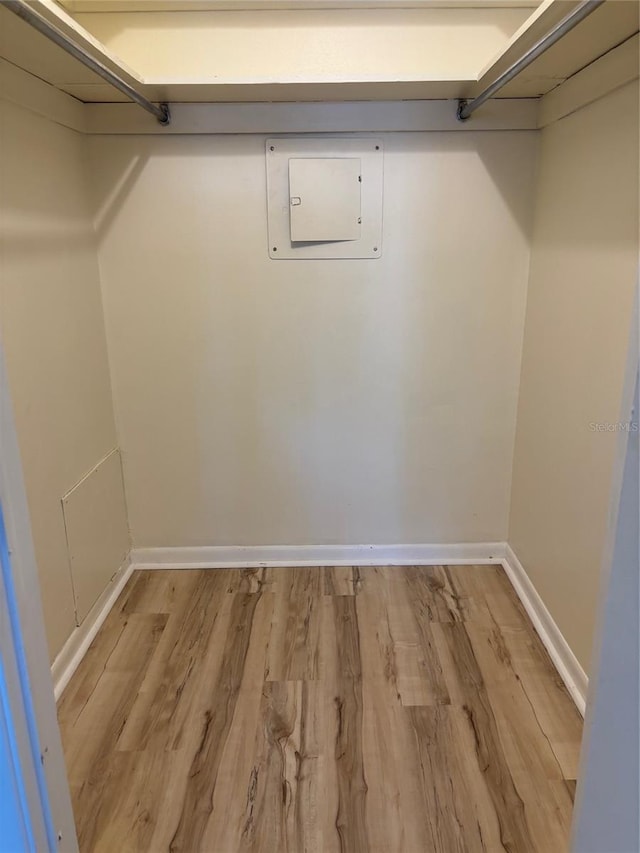 11200 102nd Ave Unit 125, Seminole, FL 33778 - spacious closet featuring light wood finished floors