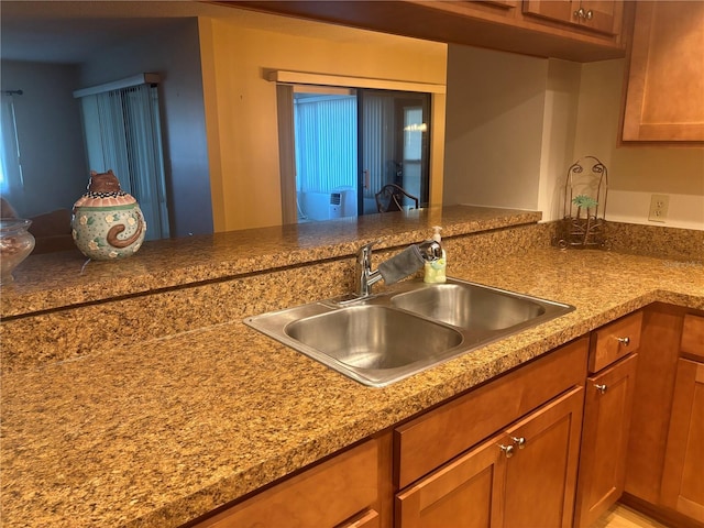 kitchen featuring sink