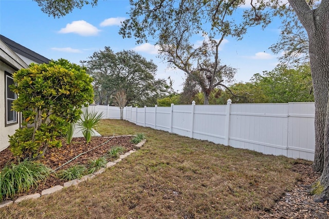 view of yard