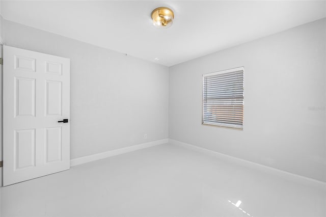 view of unfurnished room