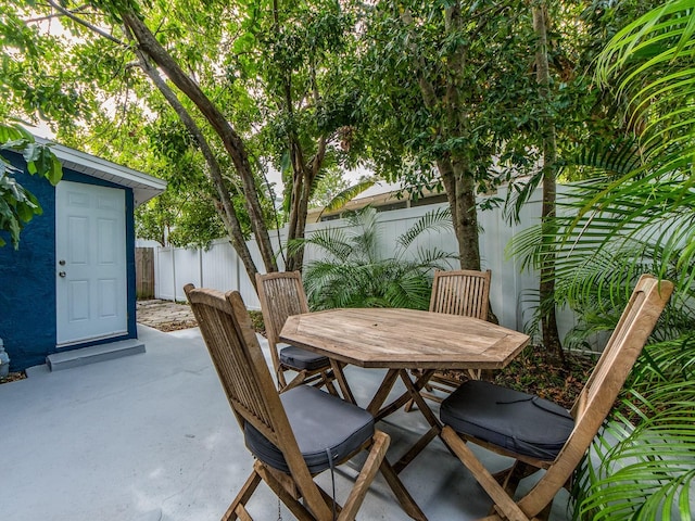 view of patio / terrace