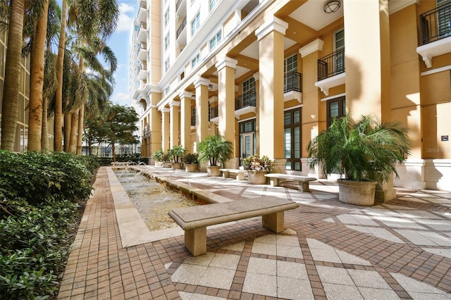 view of community lobby