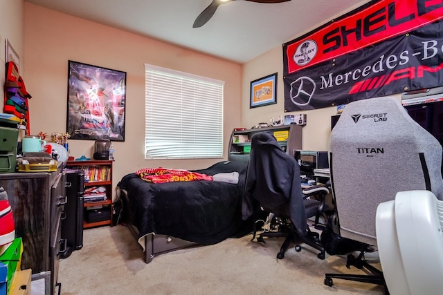 10534 Bermuda Isle Dr, Tampa, FL 33647 - carpeted bedroom with ceiling fan