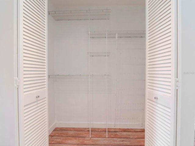 view of closet