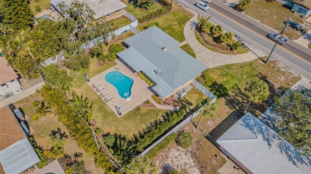 drone / aerial view