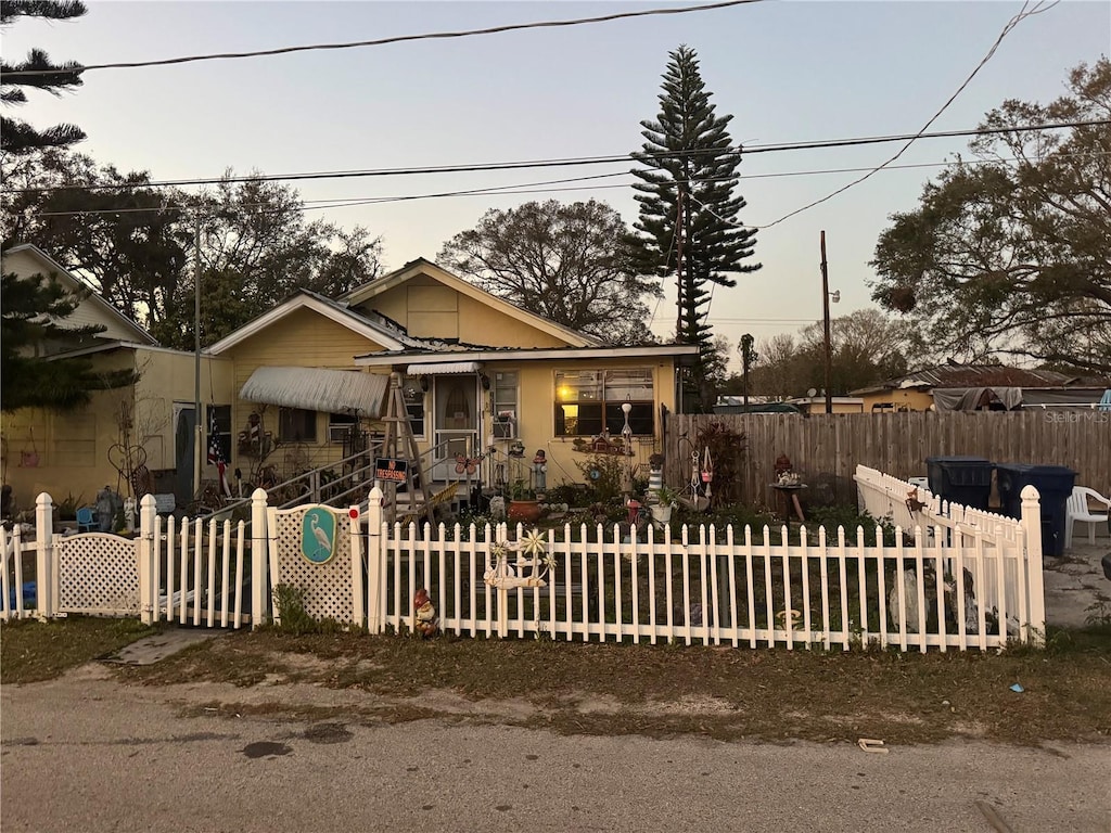 view of bungalow-style house