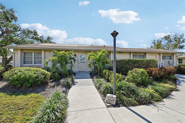 view of ranch-style home