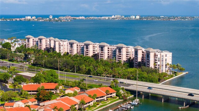 4951 Bacopa Ln S Unit 103, Saint Petersburg, FL 33715 - bird's eye view with a water view