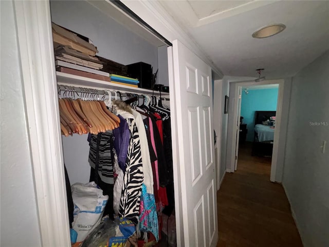 view of closet