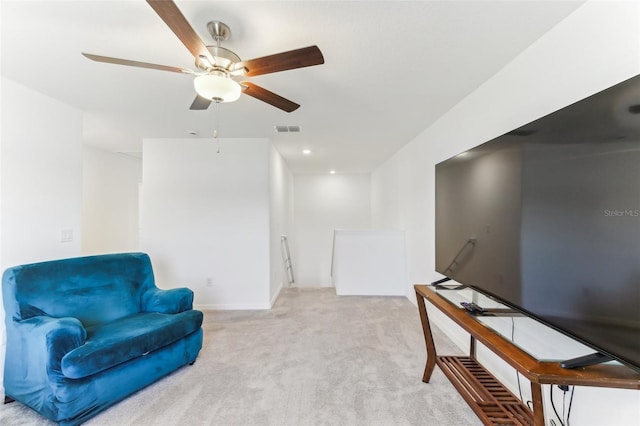 4323 Trotters Way, Lakeland, FL 33801 - living area with light colored carpet