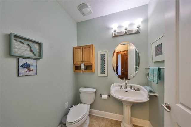 bathroom with toilet