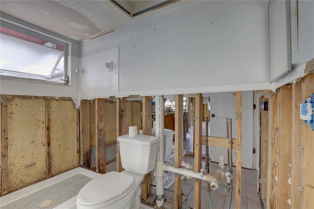 bathroom featuring toilet