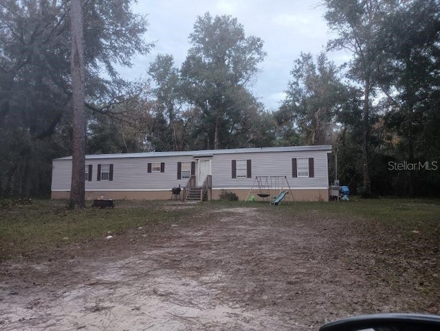 view of manufactured / mobile home