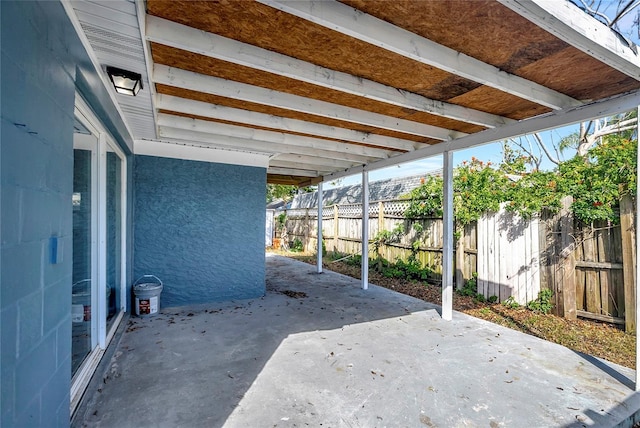 view of patio