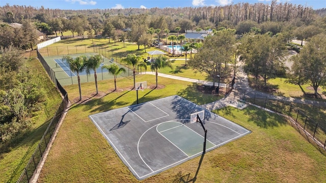 19429 Paddock View Dr, Tampa, FL 33647 - view of sport court featuring community basketball court
