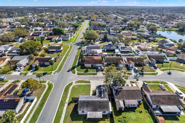 bird's eye view featuring a residential view