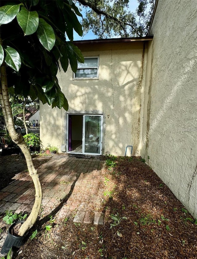 rear view of house with a patio area