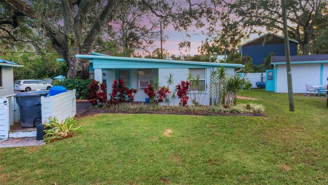 10501 Bridgewood Dr, Riverview, FL 33578 - exterior space featuring a yard