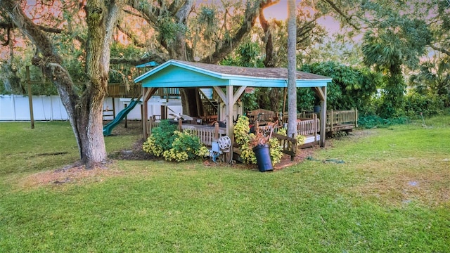 10501 Bridgewood Dr, Riverview, FL 33578 - view of yard with a playground