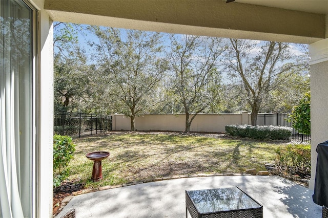 view of patio