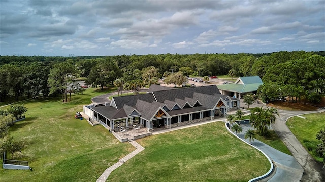 drone / aerial view