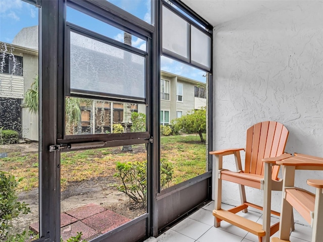 sunroom with a wealth of natural light