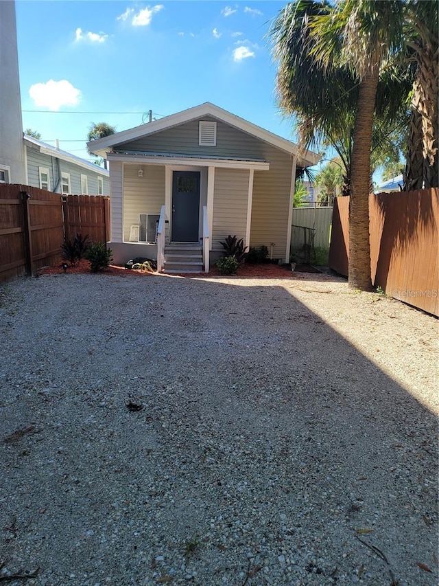 view of front of house