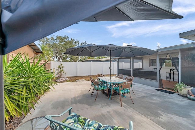 view of patio / terrace