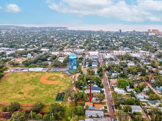 bird's eye view