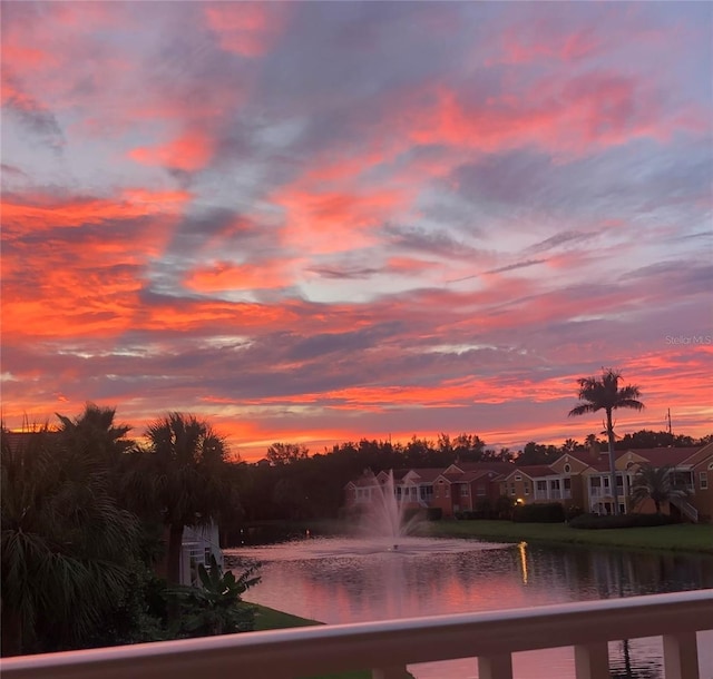 18 Franklin Ct S Unit D, Saint Petersburg, FL 33711 - water view featuring nearby suburban area