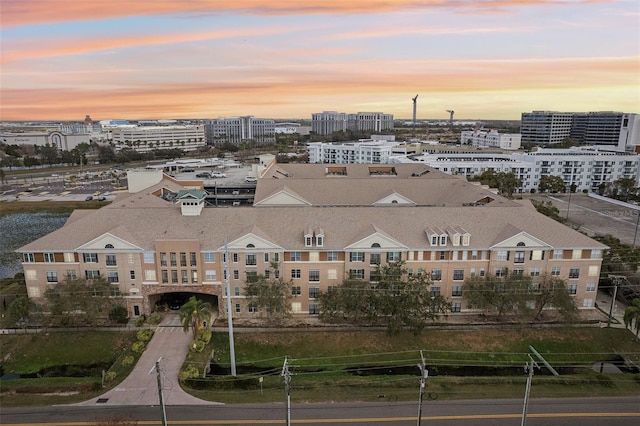 4221 W Spruce St Unit 1414, Tampa, FL 33607 - view of aerial view at dusk