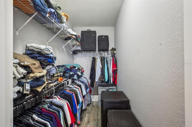 4221 W Spruce St Unit 1414, Tampa, FL 33607 - spacious closet with wood-type flooring
