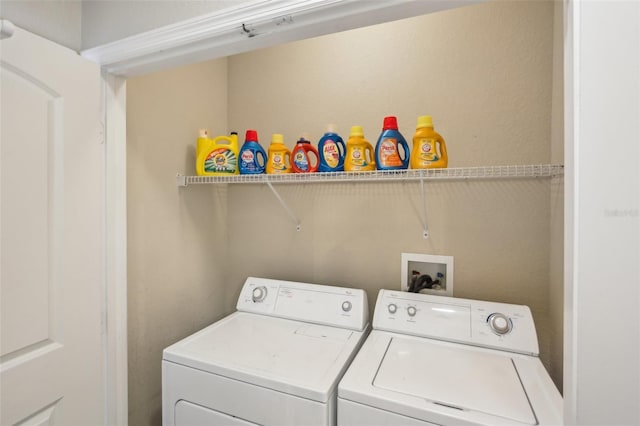 4221 W Spruce St Unit 1414, Tampa, FL 33607 - laundry area with separate washer and dryer