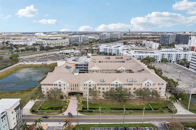 4221 W Spruce St Unit 1414, Tampa, FL 33607 - aerial view with a water view