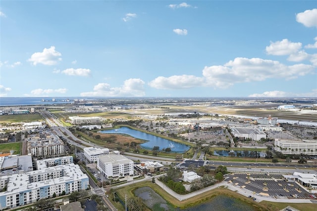 4221 W Spruce St Unit 1414, Tampa, FL 33607 - drone / aerial view featuring a water view