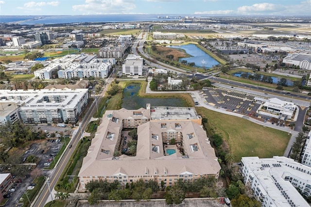 4221 W Spruce St Unit 1414, Tampa, FL 33607 - bird's eye view with a water view