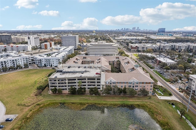 4221 W Spruce St Unit 1414, Tampa, FL 33607 - aerial view featuring a water view