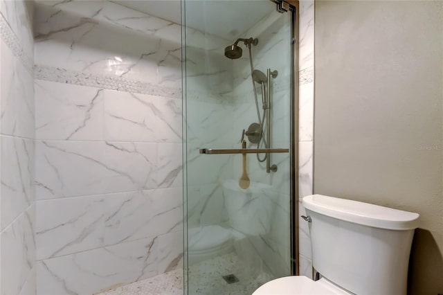 7432 Sunshine Skyway Ln S Unit 206, Saint Petersburg, FL 33711 - bathroom with tiled shower and toilet