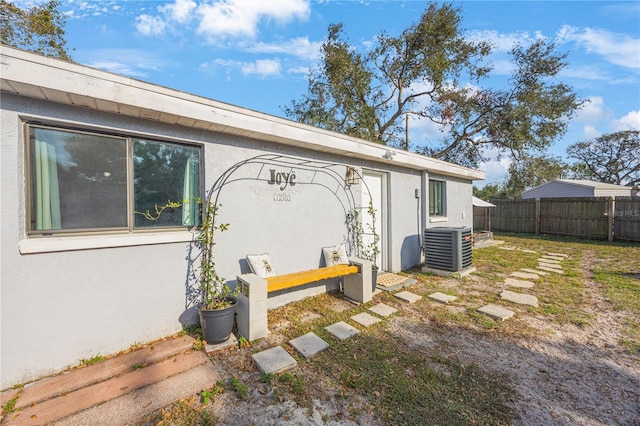 9169 Robin Rd, Seminole, FL 33777 - exterior space with central AC unit