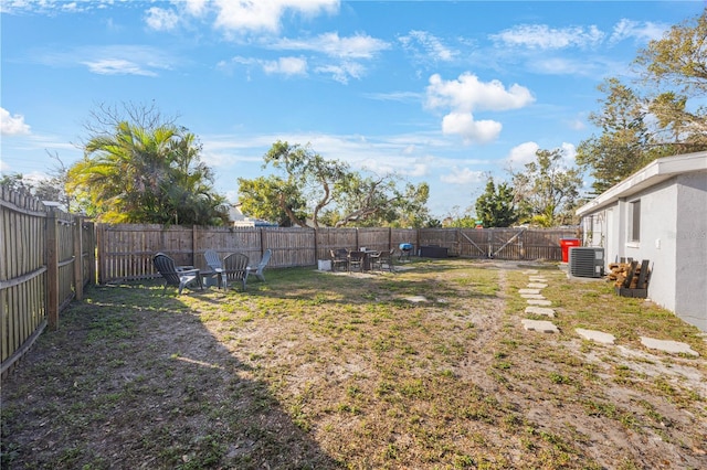 9169 Robin Rd, Seminole, FL 33777 - view of yard with central AC unit