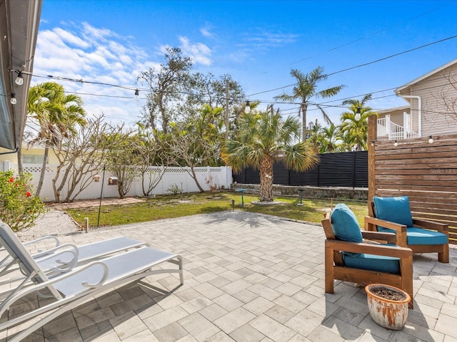 view of patio