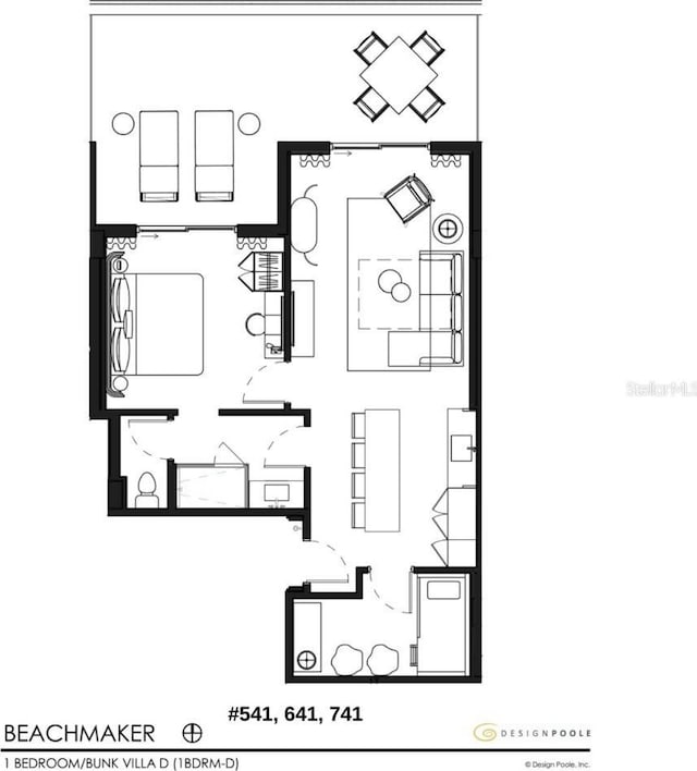 15000 Madeira Way Unit 411, Madeira Beach, FL 33708 - floor plan