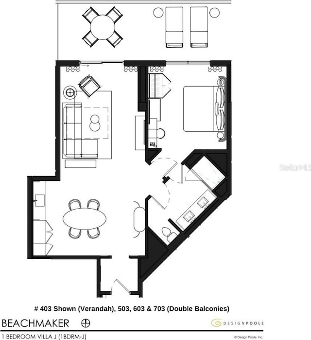 15000 Madeira Way Unit 411, Madeira Beach, FL 33708 - floor plan