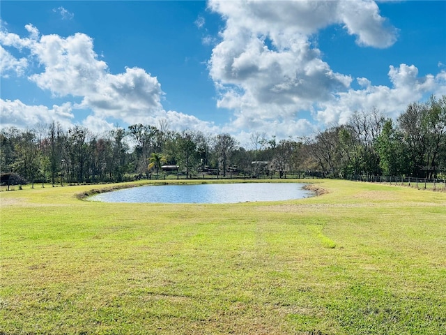 view of water feature