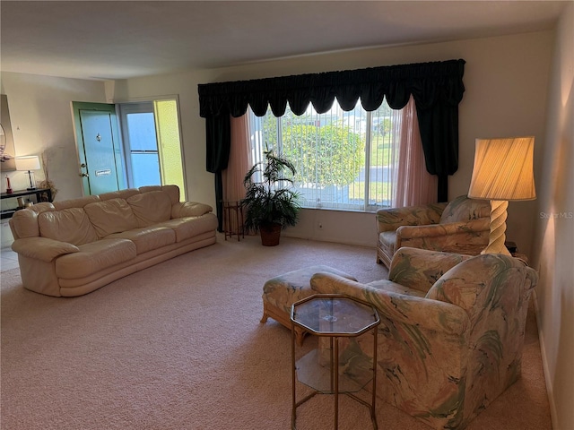 14132 89th Ave, Seminole, FL 33776 - living area with light colored carpet