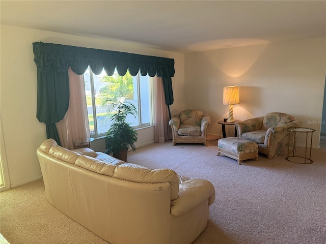 14132 89th Ave, Seminole, FL 33776 - living area featuring light carpet