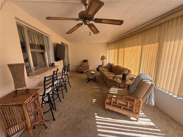 14132 89th Ave, Seminole, FL 33776 - interior space with ceiling fan