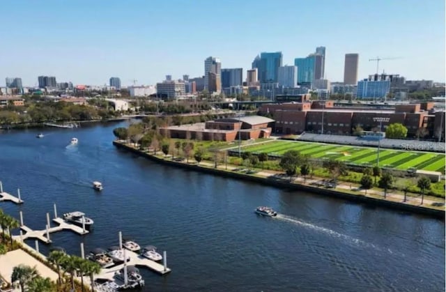 1011 W Columbus Dr, Tampa, FL 33602 - exterior space with a city view