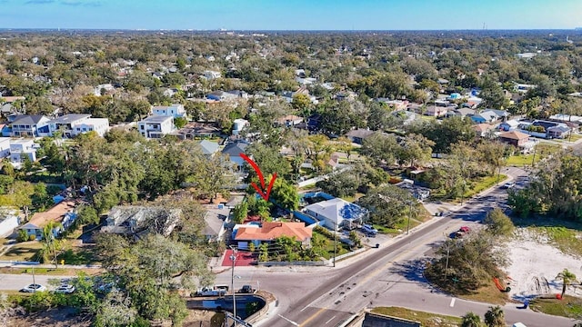 1011 W Columbus Dr, Tampa, FL 33602 - bird's eye view featuring a residential view