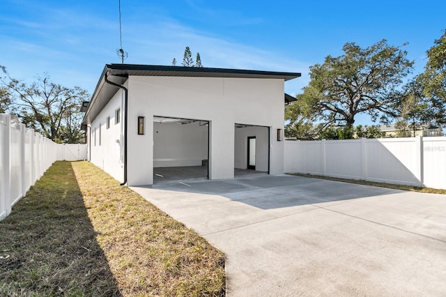 rear view of house featuring a yard